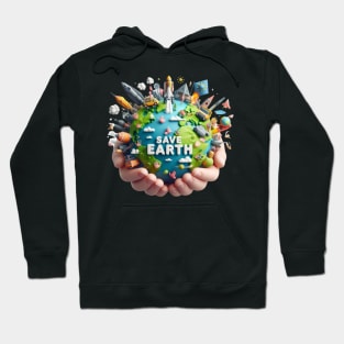 save earth Hoodie